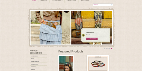 ALMA shopify screenshot
